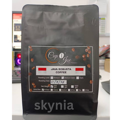Java Robusta Coffee 1/2 pound Medium Dark bean beautiful forever