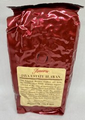 Amora LIMITED RESERVE Java Blawan Indonesia Arabica Whole Bean Coffee +Lenox Cup
