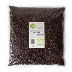 Fair Trade Organic Nicaragua Segovia Dark Roast | Whole Bean Coffee | Usda Organ