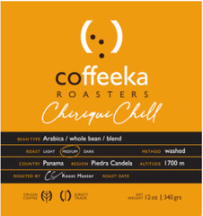 Chiriqui Chill Coffeeka’s signature blend from Panama coffees